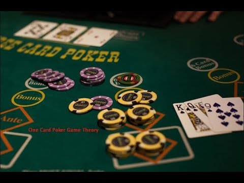 one card poker description : Game theory