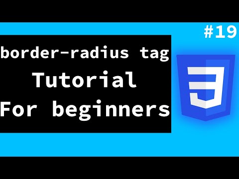 HTML And CSS Tutorial For Beginners[2021]-Session19(border-radius tag) | Learn HTML| Learn CSS |code