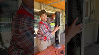 How to clean a tower fan #cleaning #shorts #problemsolved