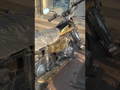 HONDA CG125SE 2025 | BLACK & GOLD SPECIAL EDITION LATEST PRICE #trending #shorts #short #hondacg125