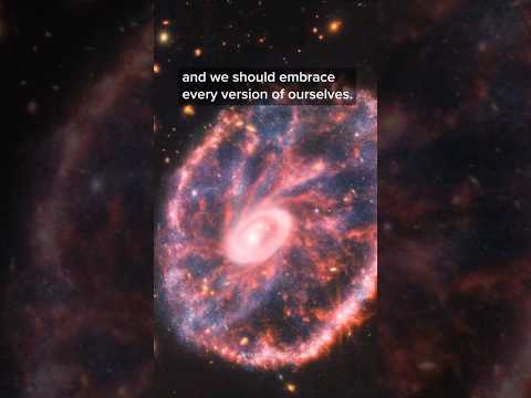 Cartwheel Galaxy | See Description #astronomy #space #construction #physics #learning #youtubeshorts