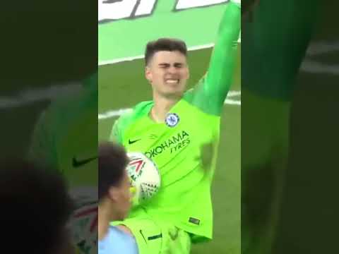 The goalkeeper REFUSED to leave the pitch?!