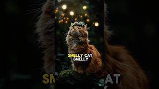 What if your cat smelled so bad that the whole town disappeared?#shorts #cat #funnysong