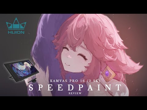 How i Color | Photoshop SpeedPaint | Huion Kamvas Pro 16 (2.5K) Review