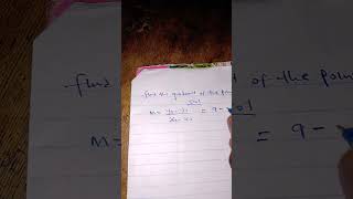 #gradient #maths #mathematics #education #fyp #youtubemath #youtubeshorts #mathstricks