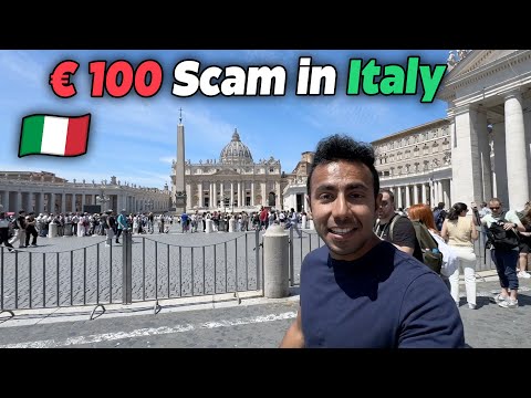 Most Expensive Country as Backpacker - Rome, Italy 🇮🇹! Got Scammed in Vatican City!