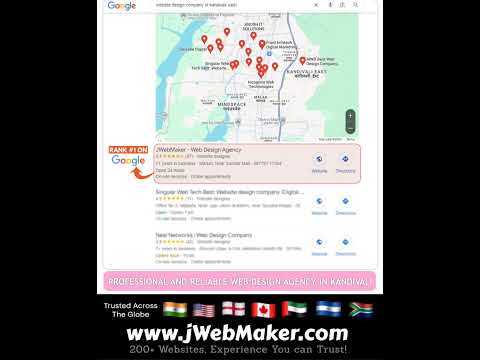 🏆 Top-Ranked #1 Design Company in Kandivali, Mumbai | jWebMaker #websitedesign