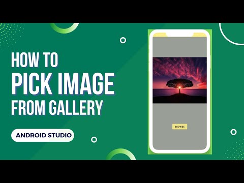 How to pick image from gallery in android studio Kotlin | Image Picker in Android
