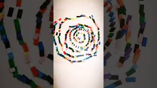 making spiral dominos/ Quick clue RR