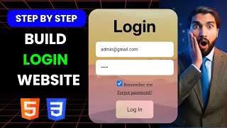 Build Responsive Login Page FAST & EASY | CSS Flexbox Project | MERN Full Stack Web Dev Hindi #32