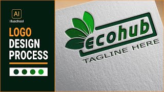 Logo Design Tutorial 🔥 Logo Design For Beginners || Illustrator Tutorial