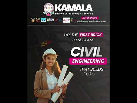 B.Tech in Civil Engineering at Kamala Institute of Technology and Science, Karimnagar’s