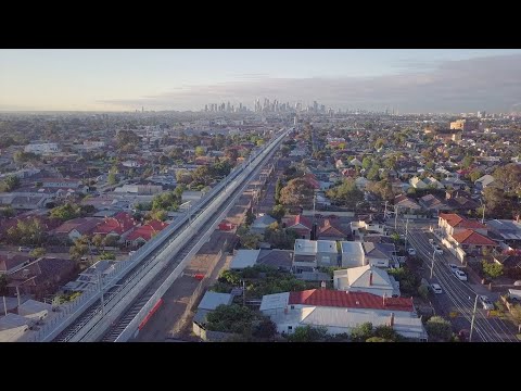 A look inside the Bell to Moreland Level Crossing Removal Project