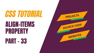 align-items property | css tutorial | Hindi Part - 33 | flex system