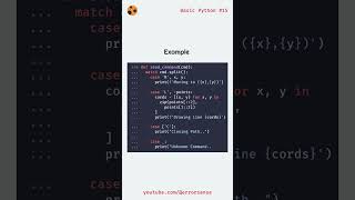 Python match/case Example: Simplify Your Conditional Logic |  #pythontricks #pythonforbeginners