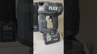 23g Flex 24v pin nailer #share #shorts #tips #tooltips #flexreview #review #shorts #handy #diy #4k