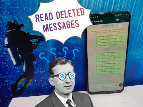 How to read deleted messages in whastapp