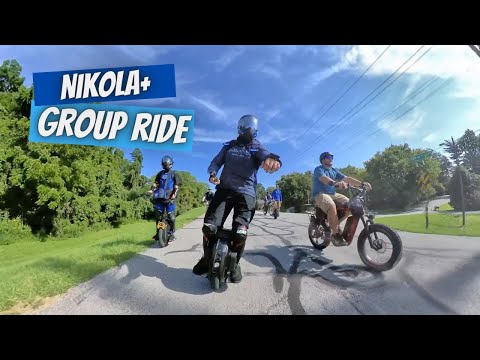 Electric Unicycle Gotway Nikola Plus Sunday Funday