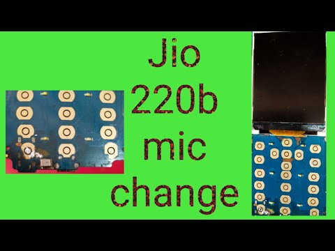 Jio f220b mic change very simple Desi style me please subscribe 👍👍👍