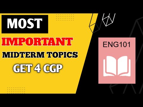 ENG101 Mid Term Preparation Fall 2023|Eng101 Important Mid Term Topics | VU Exam Preparation
