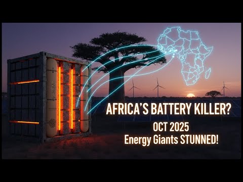 October 2025 Africa's Battery Killer Invention Stuns Global Energy Giants! Maxwell Formula