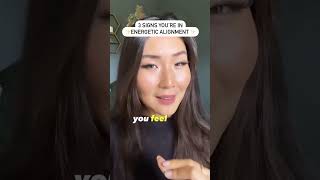 What are signs that you are in energetic alignment?  #frequency #manifestation #energyhealing