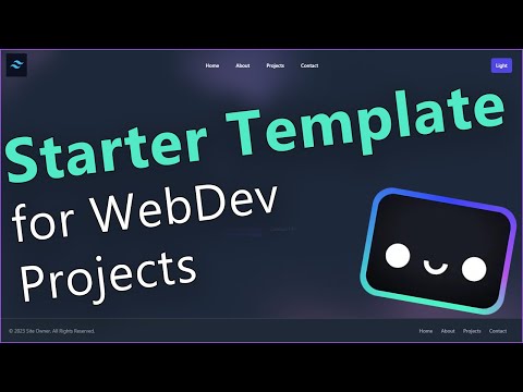 Starter Template for WebDev Projects (Astro, Tailwind)