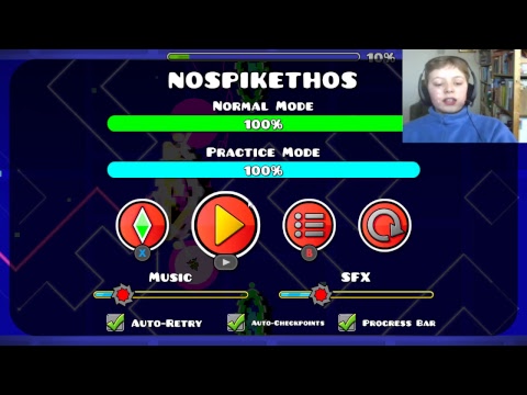 Geometry Dash - Nospikethos (100%)