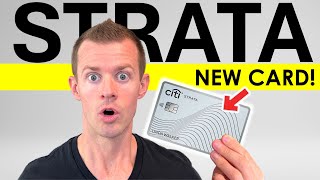 The NEW Citi Strata Card IS HERE! (First Look 👀)