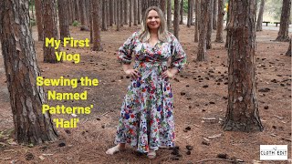 Hello + Sewing the Named Patterns' 'Hali' Wrap Dress