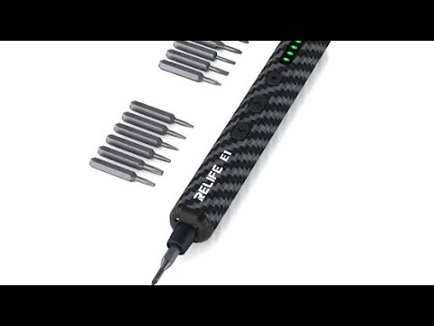 Relife E1 cordless screwdriver!rechargeble powerfull screwdriver