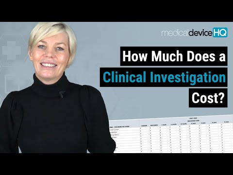 How much does a clinical investigation cost?
