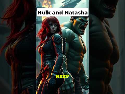 Hulk & Black Widow’s Epic Battle to Save the City! 💥#Hulk #BlackWidow  #avengers #marvel