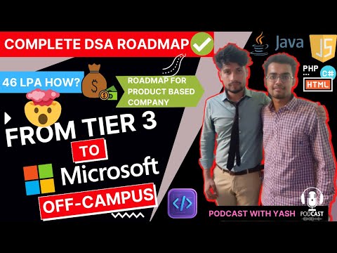 How to Get Placed in MAANG🤑from a Tier-3 College|@Microsoft Recruitment Process for freshers 2022?