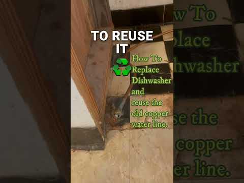 Copper Line Dishwasher Reuse Water Line