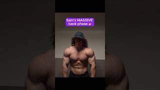 Road to MONSTER Back gains #samsulek #hybridapp #hybrid #samsulekmotivation