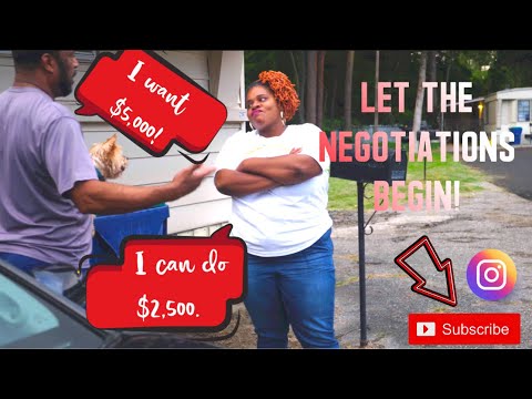 How to Negotiate a Mobile Home deal.