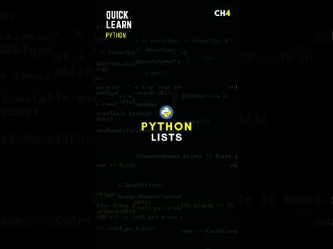 Python lists in 1 minute - Creating, Accessing, and Modifying Data #python #lists #coding