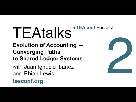 TEAtalks Evolution of Accounting: REA, TEA & Blockchain — Converging Paths to Shared Ledger Systems