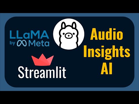 Audio Insights w/ AI | OLLaMA & Streamlit