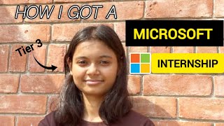 From Tier 3 College to Microsoft Intern at 19 | My Step-by-Step Journey