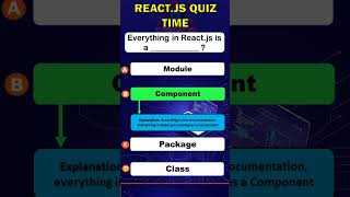React.js Quiz | Episode - 1 | #shorts #AShortADay #Reactjs #reactquiz #reactinterview #reacttutorial