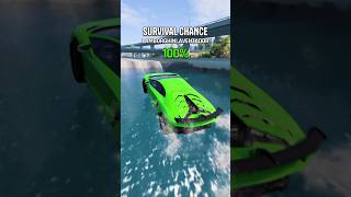 Cars vs Water Pothole Test 🤔 BeamNG.drive