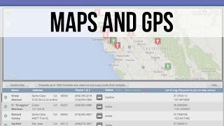 FM Starting Point: Maps and GPS Directions in Contacts | FileMaker 14 Videos