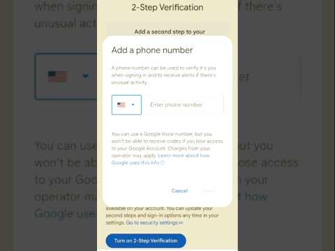 gmail me 2-Step verification kaise on karein #shorts #viralshorts
