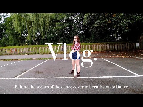 Vlog - Permission to Dance Behind the Scenes - 10/09/2021+12/09/2021