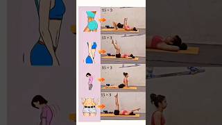 4 Quick Abs Exercises for a Flat Stomach! 🔥 #abs #workout #shorts