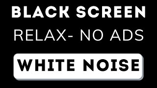 Black Screen White Noise | Focus Aid for Studying and Working | 10 Hours