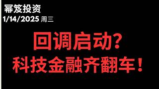 Issue 1662 of "Miji Investment" 1/14/2026: Is a Correction Really Here? Why the Sharp Drop Today?...