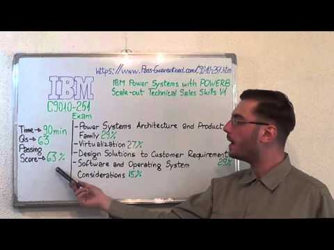 C9010-251 – IBM Power Exam with POWER8 Scale-out Test Sales V1 Questions